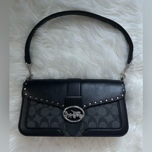 Coach Shoulder Bag Black - Offers Welcome! NWOT